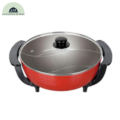 SHABUSOUP™⎮Marmite électrique Soupe Shabu - Fondue Chinoise - 5L