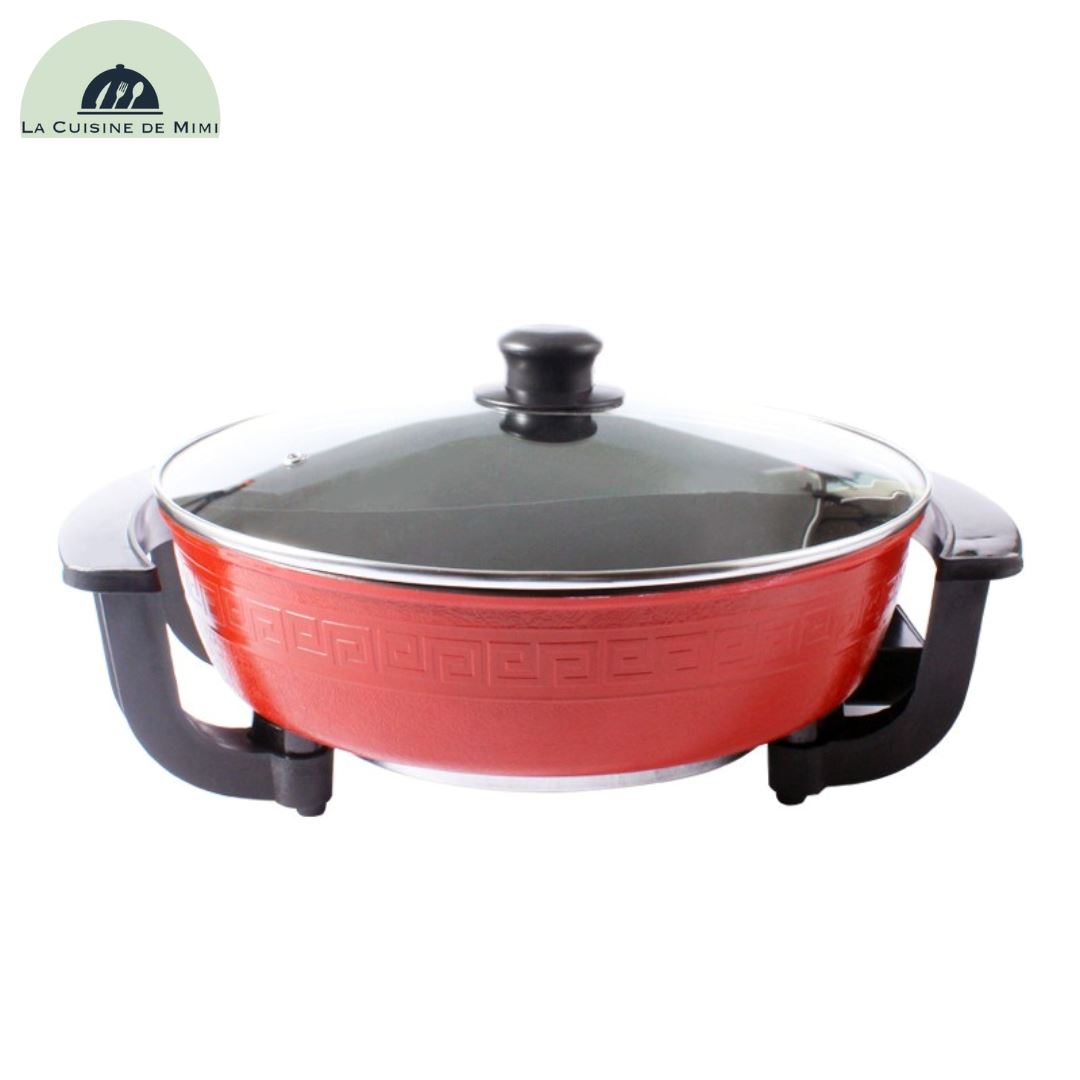 SHABUSOUP™⎮Marmite électrique Soupe Shabu - Fondue Chinoise - 5L