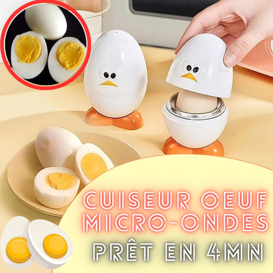 Cuiseur Oeuf Mollet - Dur Micro-ondes | EGGYMW™