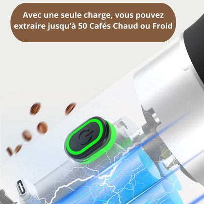 Machine à café expresso portable électrique sans fil pour voiture et maison | EXPRESSMAKER™