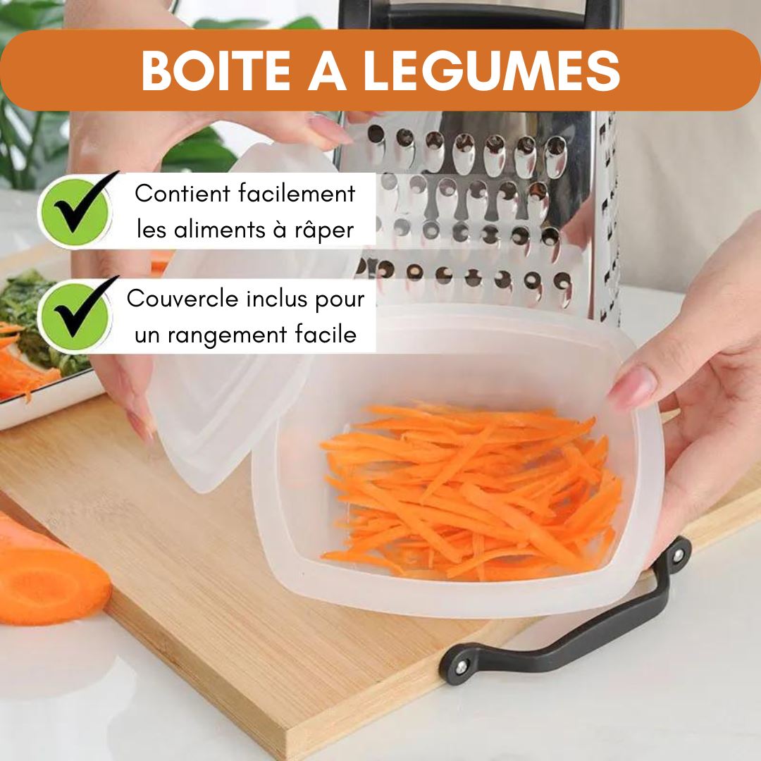 Râpe à légumes 4 côtés | VEGEGRATER™