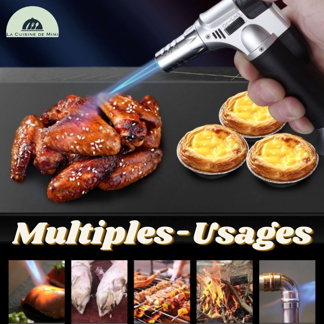 BRÛLCAKE™⎮CHALUMEAU DE CUISINE, Pâtisserie et Barbecue - Rechargeable