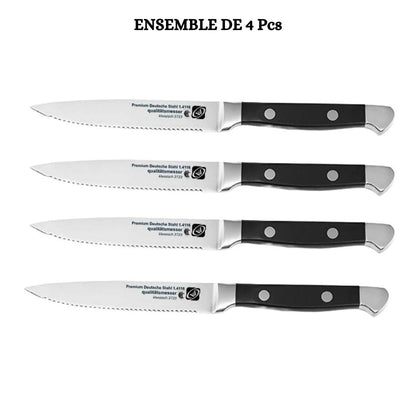 Ensemble De Couteaux à Steak en acier inoxydable 4/6/8pcs | CUTSKNIF™