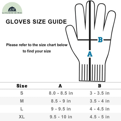 Gants de sécurité anti coupure haute résistance HPPE