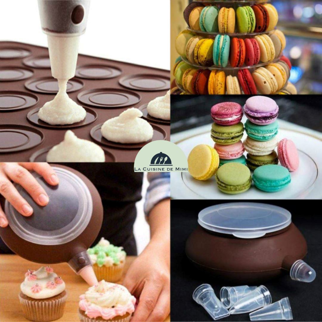 KIT MACARONS™⎮48 MOULES + ACCESSOIRES