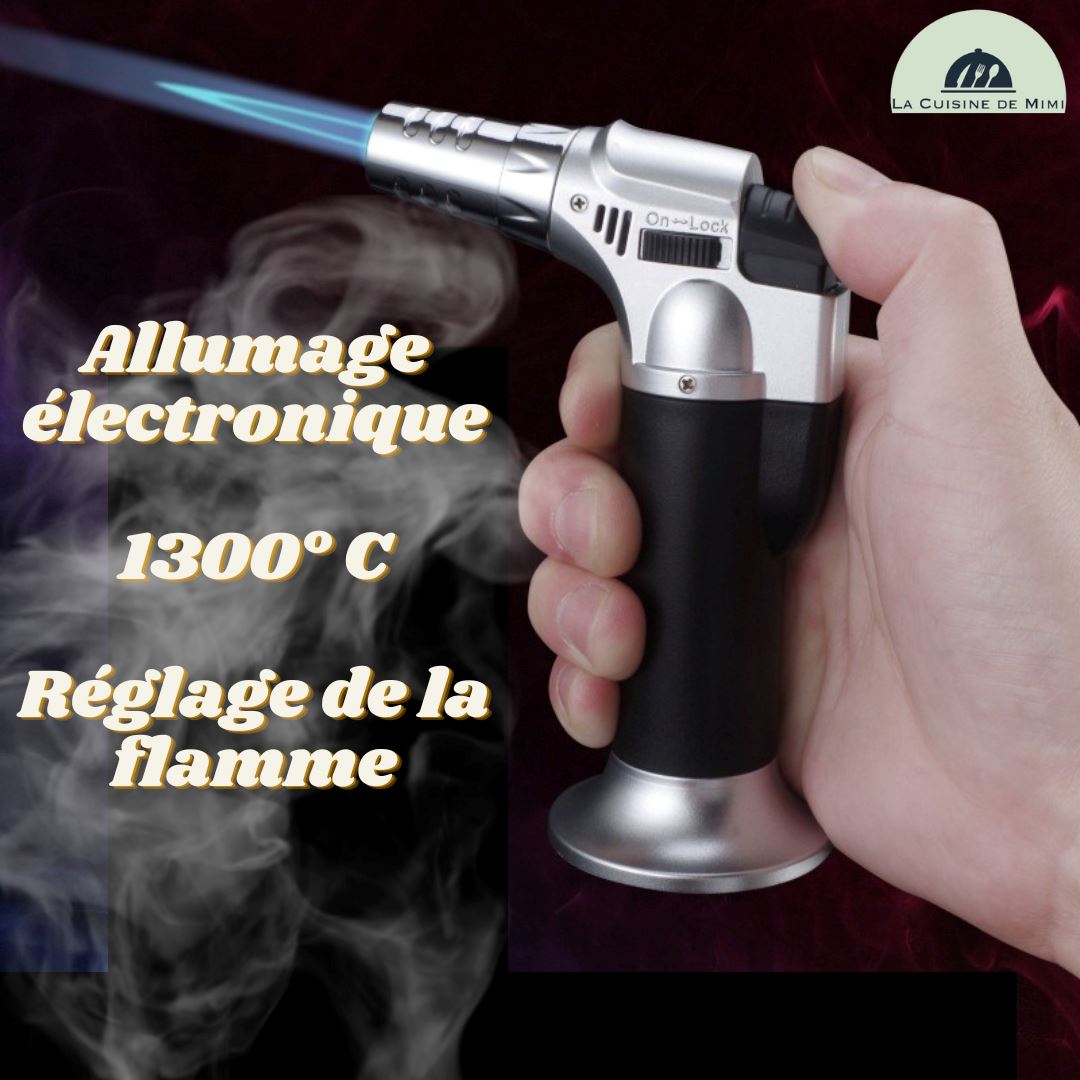 BRÛLCAKE™⎮CHALUMEAU DE CUISINE, Pâtisserie et Barbecue - Rechargeable