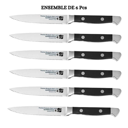 Ensemble De Couteaux à Steak en acier inoxydable 4/6/8pcs | CUTSKNIF™