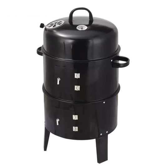 BBQ Gril - Fumoir Portable 3 in 1 - Charbon de bois