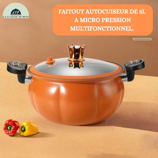 Faitout Autocuiseur de 5L à Micro Pression Multifonctionnel | FAITOUT™