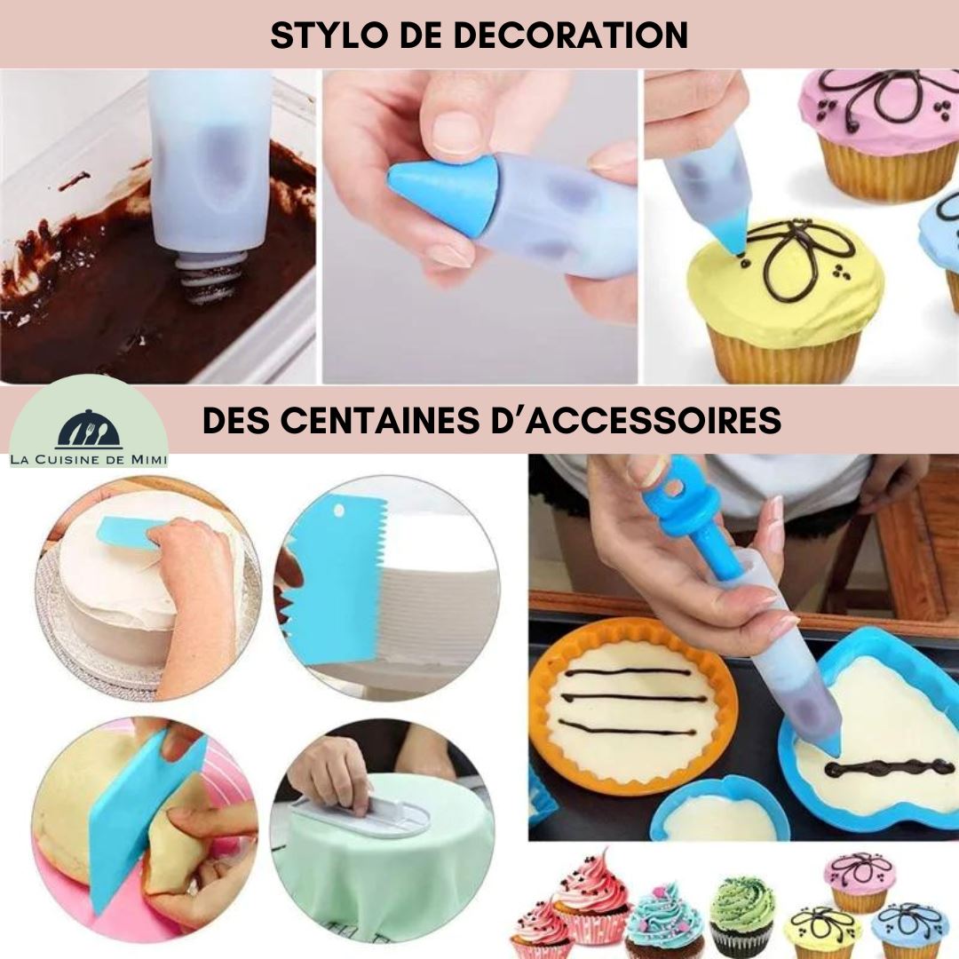 KIT COMPLET DE PÂTISSERIE 219 PCS | DREAMPÂT™