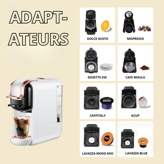 Adaptateurs Capsules pour Machine a Café