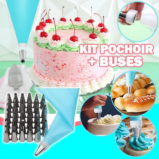 Kit pochoir + buses | DECOCAKES™